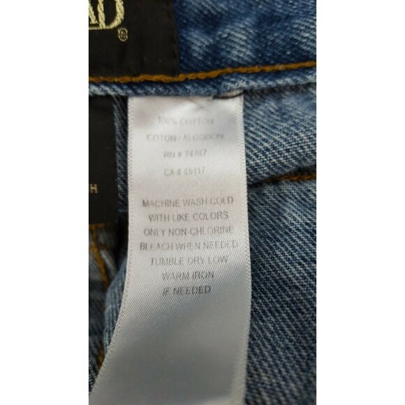 Redhead Jean Shorts Men's Blue Cotton Denim Casual Walking Tag Size 50 Fits 48 - Picture 8 of 8